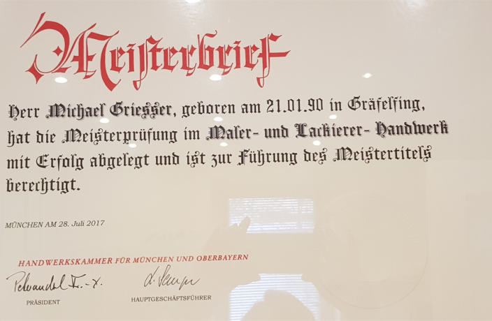 Beispielarbeit von Malerbetrieb Krause & Tadrus GmbH - veröffentlicht auf Maler.org